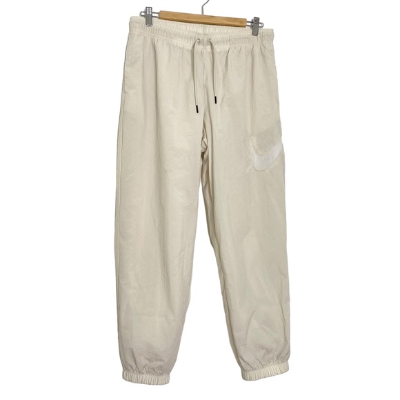 Nike Pants - Nike Essential Cream Neutral Nylon Jogger Sweatpants